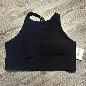NEW NWT Lululemon energy bra high neck ribbed size 12